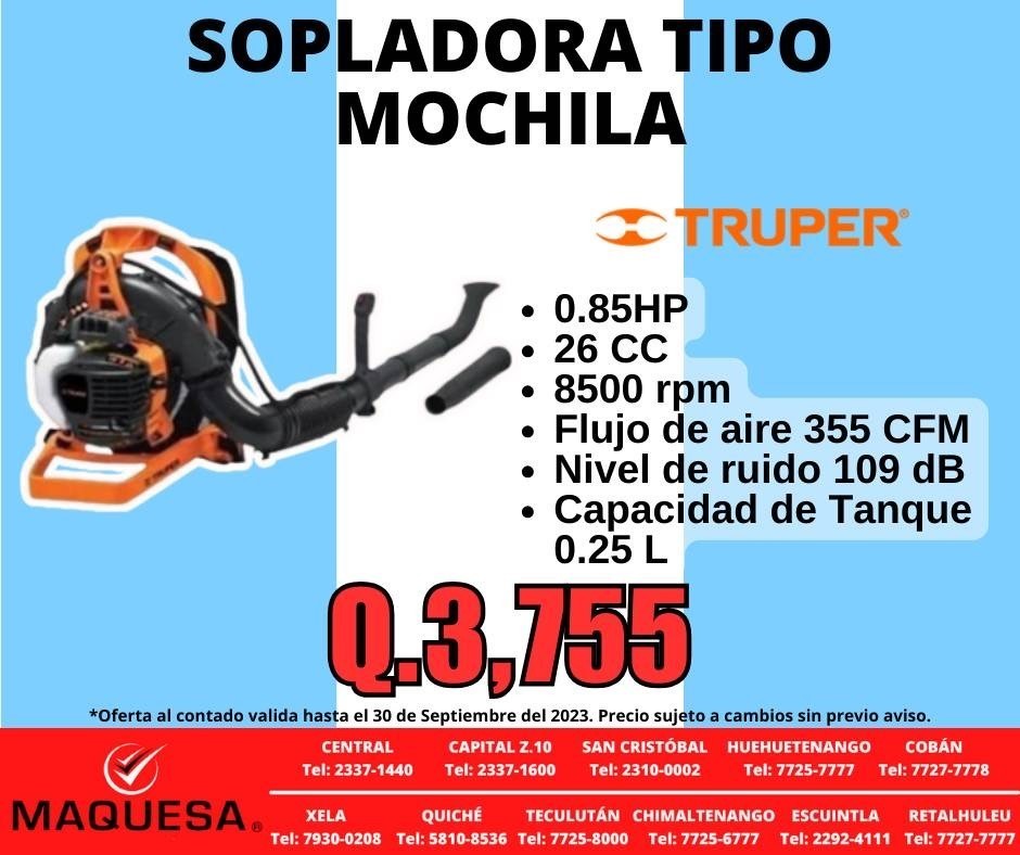 Mochila truper online precio