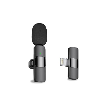 Kit de micrófono de solapa Lavalier Clip en condensador omnidireccional Lav  Mic