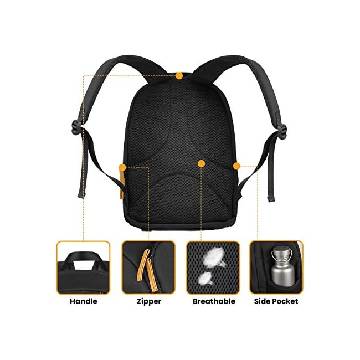 TARION Bolsa para cámara DSLR Mochila para cámara con cubierta impermeable  para laptop, compartimento para fotografía, bolsa de fotos para mujeres y