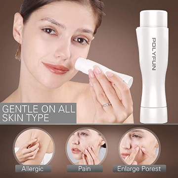 Depilación facial para mujer, removedor de vello sin dolor, rasuradora  impermeable con luz LED para la cara, bikini, melocotón, bigote, barbilla