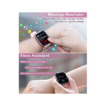 Smartwatch 1.8'' Reloj Inteligente Bluetooth Llamada Alexa